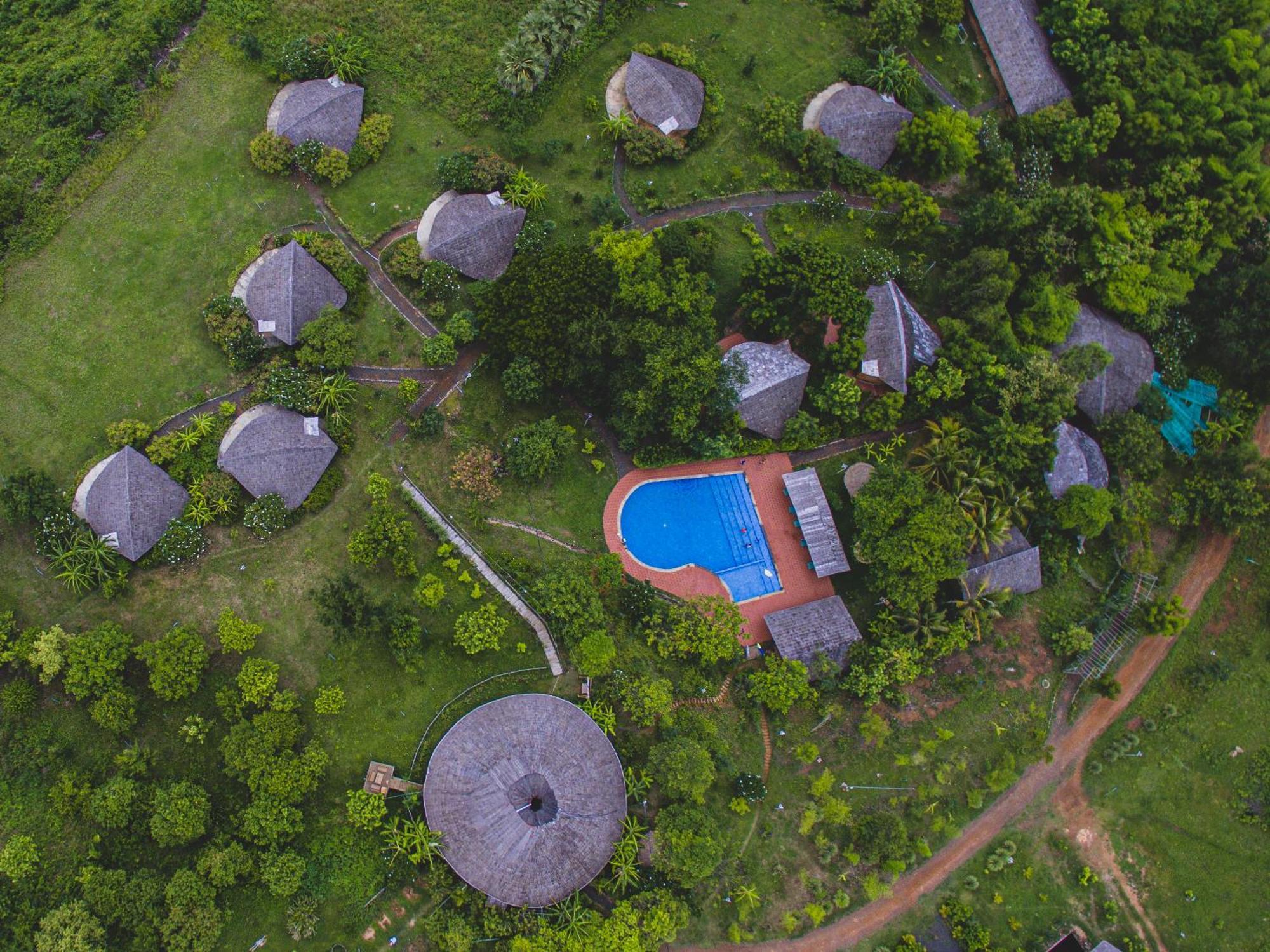 Hanchey Bamboo Resort Кампонгтям Экстерьер фото